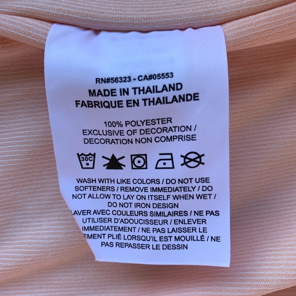 Small, Nike, peachy pink π soft athletic shorts with pockets - Picture 12 of 13